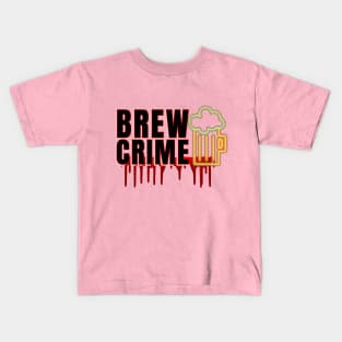 Brew Crime Neon Kids T-Shirt